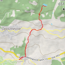 thumbnail for Место отдыха - Тропа Биюк-Исар - Симеизский поселковый совет