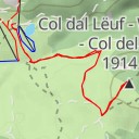 thumbnail for Col dal Lëuf - Wolfsbühel - Col del Lupo