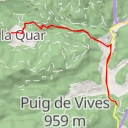 thumbnail for Camí de la Quar a la Portella - Camí de la Quar a la Portella