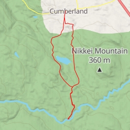 thumbnail for Trent Canyon Lower Trail - Trent Canyon Lower Trail - Area A (Baynes Sound)