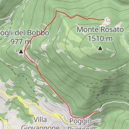 thumbnail for sentiero delle Pietre Rosse - sentiero delle Pietre Rosse