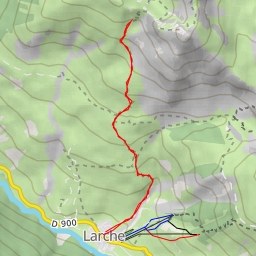 thumbnail for Col de Mallemort - Route militaire du fort de Viraysse - Val-d'Oronaye