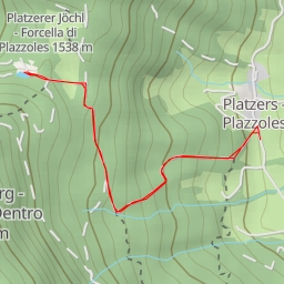 thumbnail for Teich Platzerer Jöchl - Platzererjöchl - Forcella di Plazzoles