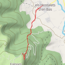 thumbnail for Pista Forestal de Falgars - la Vall d'en Bas