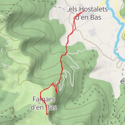 thumbnail for Carretera de Falgars a la Devesa - la Vall d'en Bas