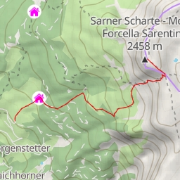 thumbnail for Sarner Scharte - Monte Forcella Sarentina