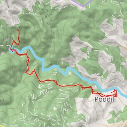 thumbnail for Sentiero per la cascata del Marmarico