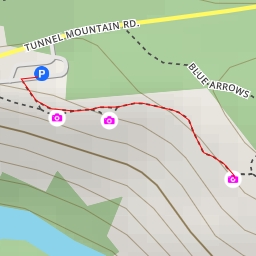 thumbnail for Tunnel Mountain Hoodoos Trail