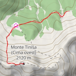 thumbnail for Monte Tinisa (Cima ovest)