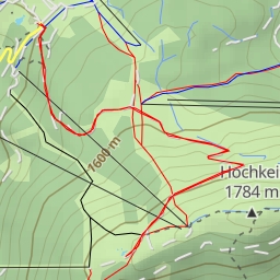 thumbnail for Skiweg Richtung Roßwieslift