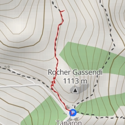 thumbnail for Rocher Gassendi - Chemin de Tanaron