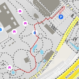 thumbnail for Dama del Paraigua - Passeig de Circumval·lació - Barcelona