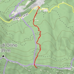 thumbnail for Strada militare del Forte di Orino