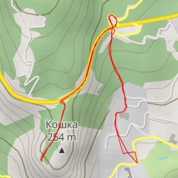 thumbnail for Крутая и осыпная тропа на Ухо Кошки (скала Эрмитаж) - Симеизский поселковый совет