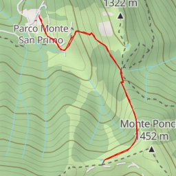 thumbnail for Parco Monte San Primo - Bocchetta di Terrabiotta