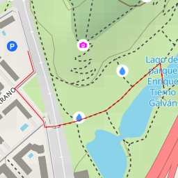 thumbnail for Lago del parque Enrique Tierno Galván