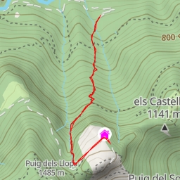 thumbnail for Santa Magdalena del Mont - camí Canal Fosca / Ganxos Nous - la Vall d'en Bas