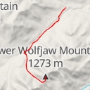 thumbnail for Lower Wolfjaw Mountain