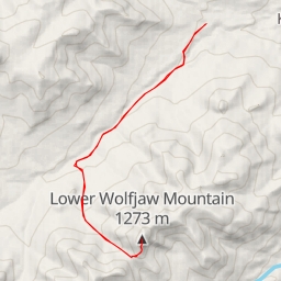 thumbnail for Lower Wolfjaw Mountain