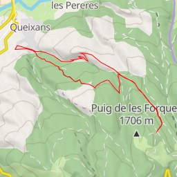 thumbnail for Camí de Queixans al Pla de les Forques - Camí de Queixans al Pla de les Forques - Fontanals de Cerdanya