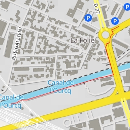 thumbnail for Chemin de halage du canal de l'Ourcq - Chemin de halage du canal de l'Ourcq