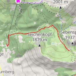 thumbnail for Gräner Höhenweg; Tannheimer Höhenweg - Vils