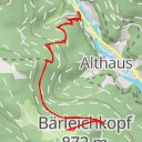 thumbnail for Bärleichkopfweg - Bad Rippoldsau-Schapbach
