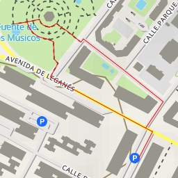 thumbnail for Fuente de los Músicos - Avenida de Leganés - Alcorcón