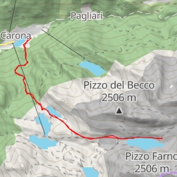 thumbnail for Traccia per il Passo di Sardegnana e Pizzo del Becco - Traccia per il Passo di Sardegnana e Pizzo del Becco