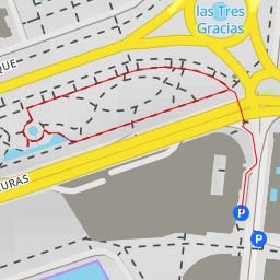 thumbnail for Parque de Málaga - Calle Cortina del Muelle - Málaga