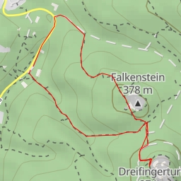 thumbnail for Sicht zum lehnenden Fels