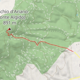 thumbnail for Maschio d'Ariano (monte Algido)