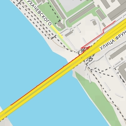 thumbnail for Мост имени 60-летия Победы - улица Фрунзе - Омск