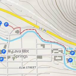 thumbnail for Lava Hot Spring - US 30
