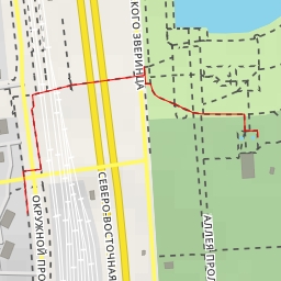 thumbnail for аллея Большого Круга - Москва