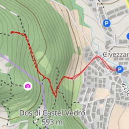 thumbnail for Via per Castel Vedro - Trento