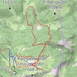 thumbnail for Kampenwandsteig