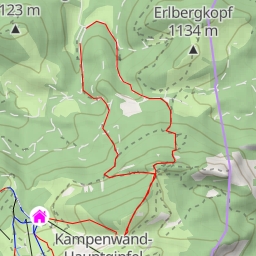 thumbnail for Kampenwandsteig