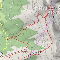 thumbnail for Roda di Vaèl - Rotwand
