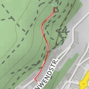 thumbnail for Kriemhildenstuhl - Neuer Weg entlanh der Innenseite der Keltischen Heidenmauer