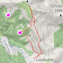 thumbnail for Gründegg - Abkürzung zur Loosbühelalm