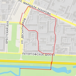 thumbnail for Полежаевский мост - Петергофское шоссе - Санкт-Петербург