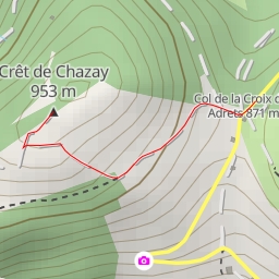 thumbnail for Crêt de Chazay