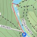 thumbnail for Kernzonengrenze - Staumauer Amselsee