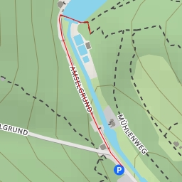 thumbnail for Kernzonengrenze - Staumauer Amselsee