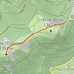 thumbnail for Crêt de l'Etançon