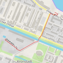 thumbnail for Макет Кронштадтской гавани - аллея Адмиралов