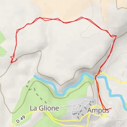 thumbnail for Chemin du plan d'Ampus - Chemin du plan d'Ampus
