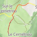 thumbnail for Route forestière du Cernétrou