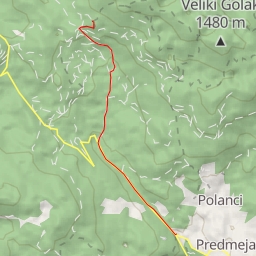 thumbnail for Iztokova koča pod Golaki